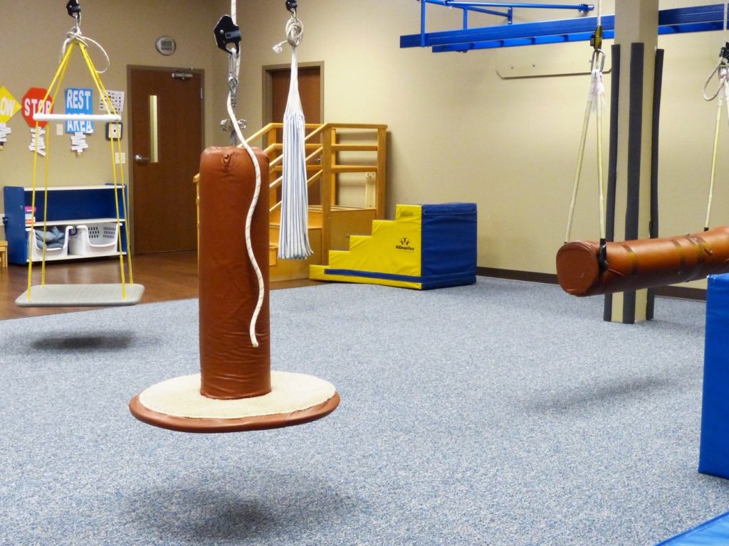 Physical Therapy Center with SafeLandings protective flooring system.